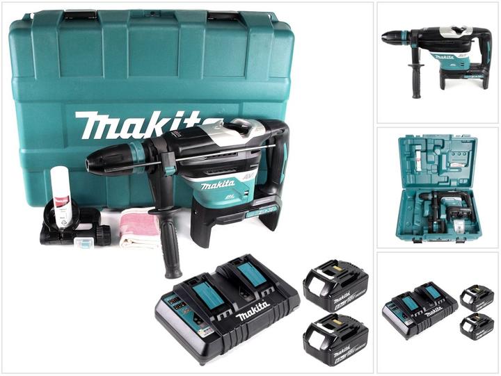 Immagine prodotto Makita 2x18V SDS-Max batteria combinata martello DHR400PG2U (Batteria ricaricabile)