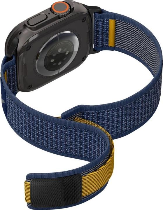 Image du produit Spigen Pasek Athlex Air do Apple Watch 6/7/8/9/10/SE/Ultra 1/Ultra 2 (44/45/46/49 mm) granatowy (Matières plastiques, Tissu)