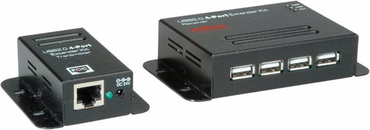 Immagine prodotto Roline Estensore USB2.0 via TP (USB-B, USB-A, 4 Porti)