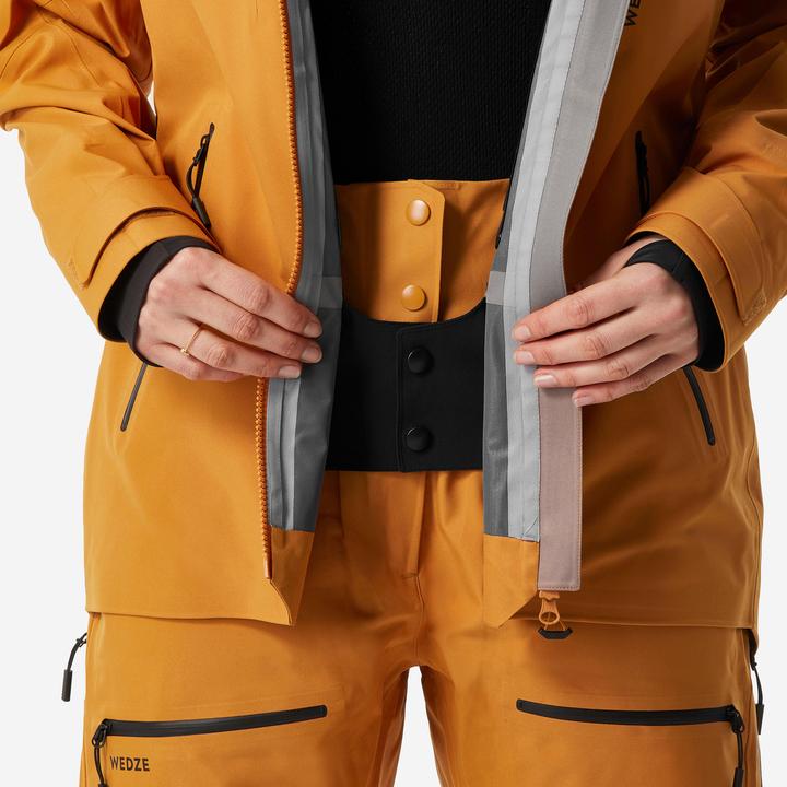 Produktbild Wedze Skijacke Damen warm und atmungsaktiv - FR500 camel (L)