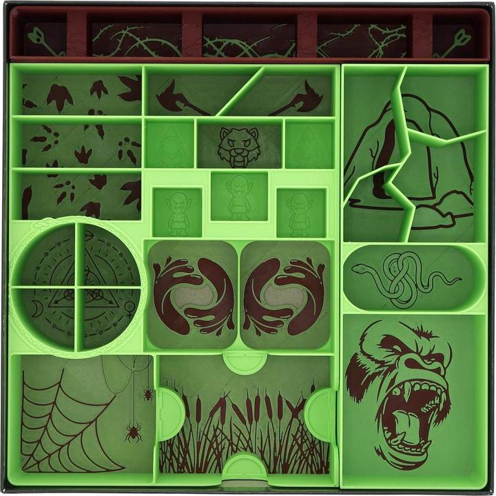 Produktbild Feldherr Organizer Insert für HeroQuest (2021) - Der Dschungel von Delthrak - Br (Kunststoff)