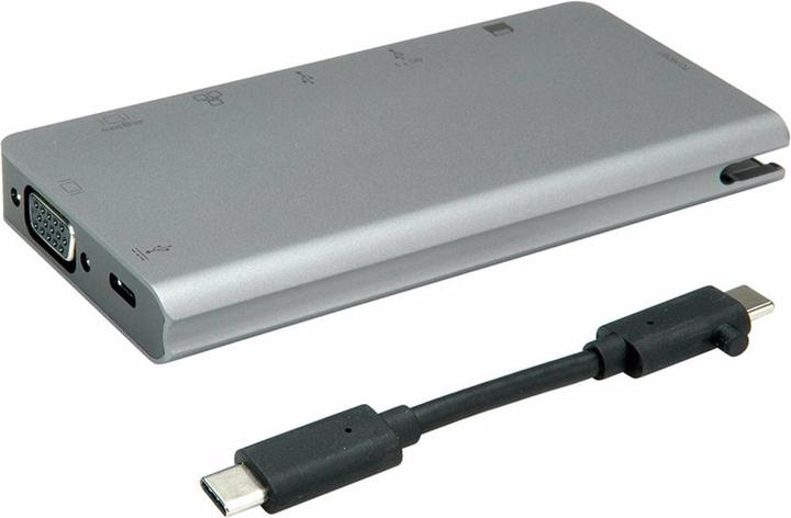 Produktbild Roline USB Typ C Dockingstation (USB-C, 3 Ports)