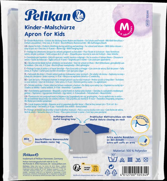 Actual product image Pelikan Painting apron Boys