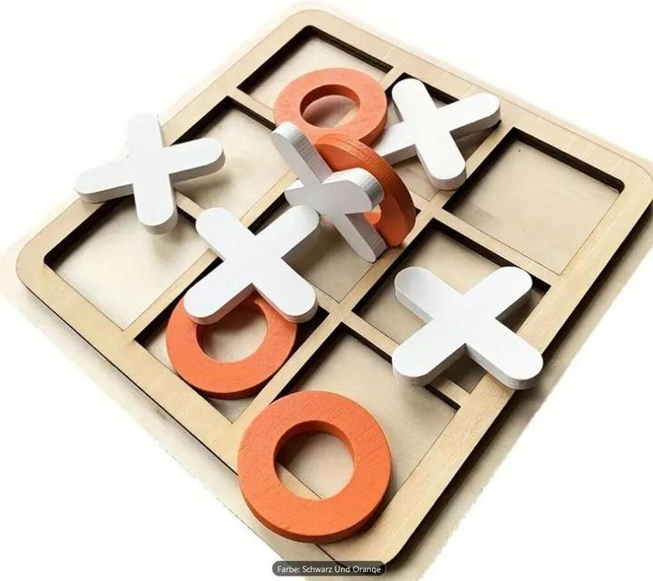 Immagine prodotto Champ Gioco da tavolo in legno Tic Tac Toe