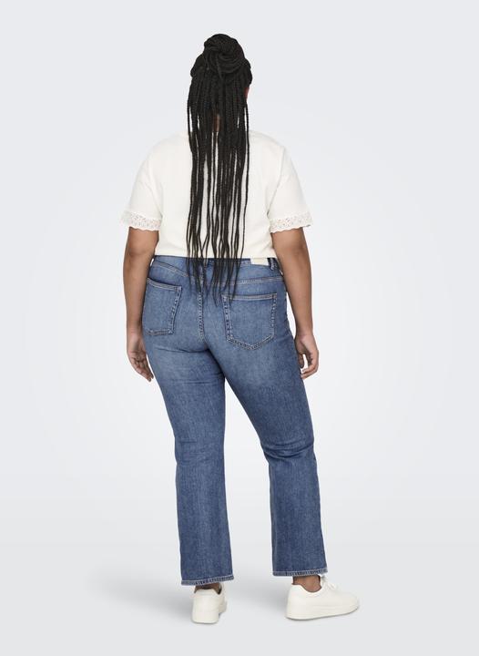 Actual product image Only CAREVERLY mid waist flared jeans regular fit jeans (W52/L34)