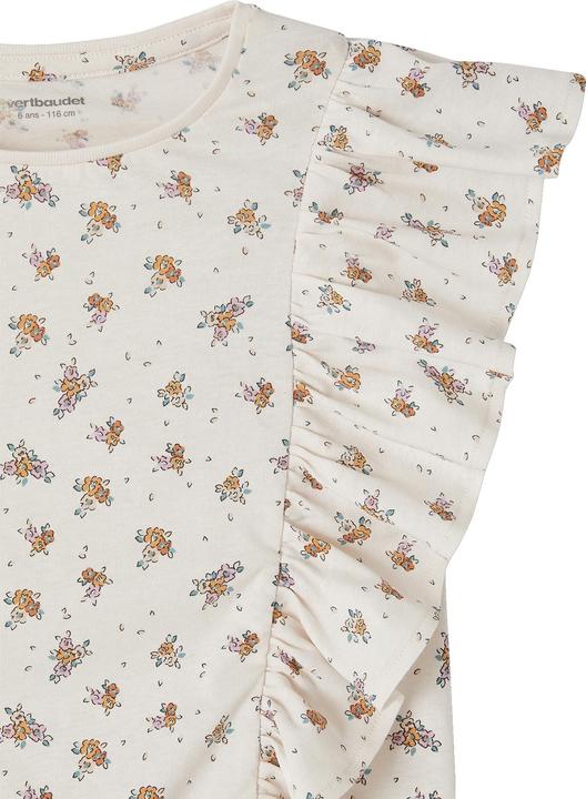 Actual product image Vertbaudet Girls' set: T-shirt & shorts (146)