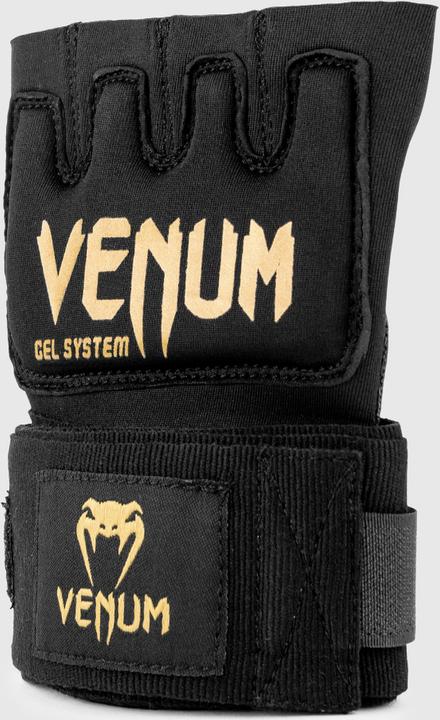 Actual product image Venum Kontact Gel Glove Wraps - Gold/Black (L)