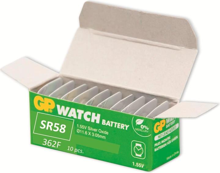 Actual product image GP Batteries Button cells (1 pcs., SR58, 22 mAh)