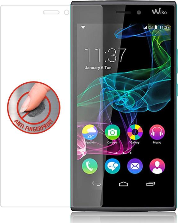 Actual product image Cadorabo display protection glass (1 Piece, Wiko Ridge 4G)