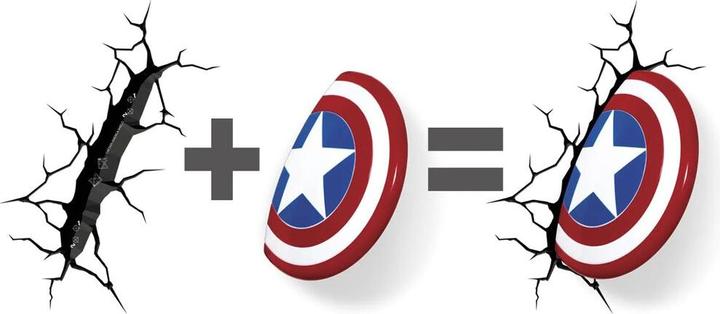 Produktbild 3Dlight Captain America Shield