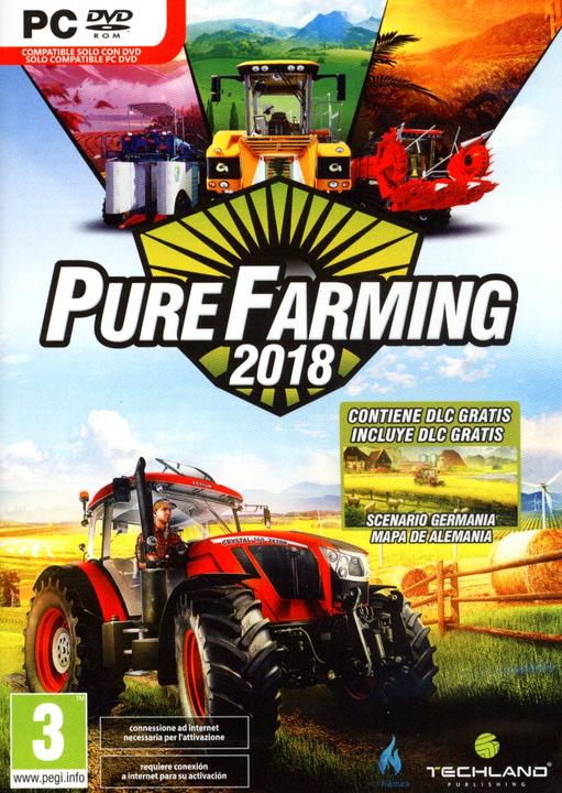 Actual product image Techland Pure Farming 2018 - Day One Edition (PC, IT)