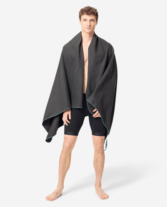 Immagine prodotto Nabaiji Mikrofaser-Handtuch ultrakompakt XL 110 × 175 cm - schwarz (110 x 175 cm)