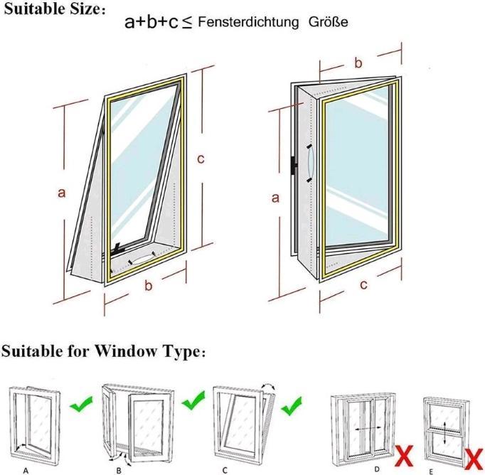 Immagine prodotto SHE Accessori per condizionatori d'aria Finestra Hot Air Stop SHE01AIRSTPFE