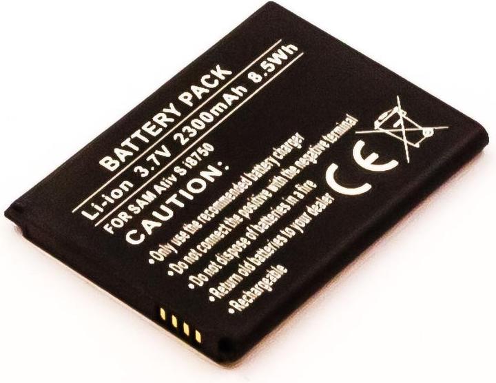 Produktbild AGI Akku kompatibel mit Samsung Ativ S - Akku - 2.100 mAh