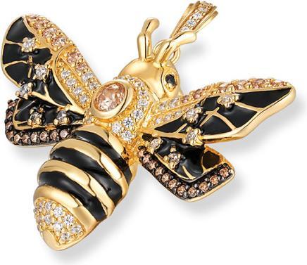 Image du produit Seinerzeit Bella Abeille Pendentif (Argent 925, Émail)