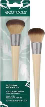 Actual product image EcoTools Blending Face Makeup Brush for Liquid & Cream Foundation, Bronzer, & Blush - Dense Syntheti