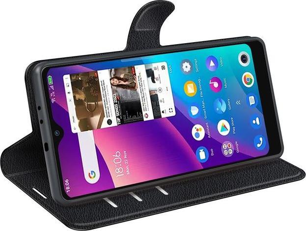 Produktbild MU Classic Litchi Leder Bookcover Series (TCL 30e)