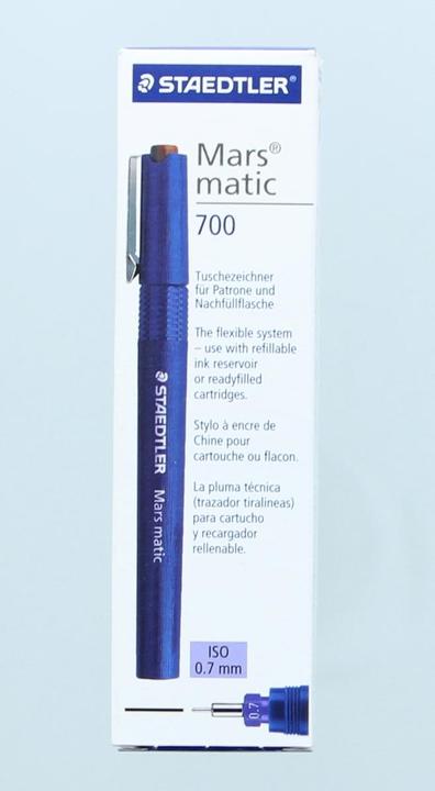 Actual product image Staedtler Mars matic 700 ink pen (Blue, 1 x)