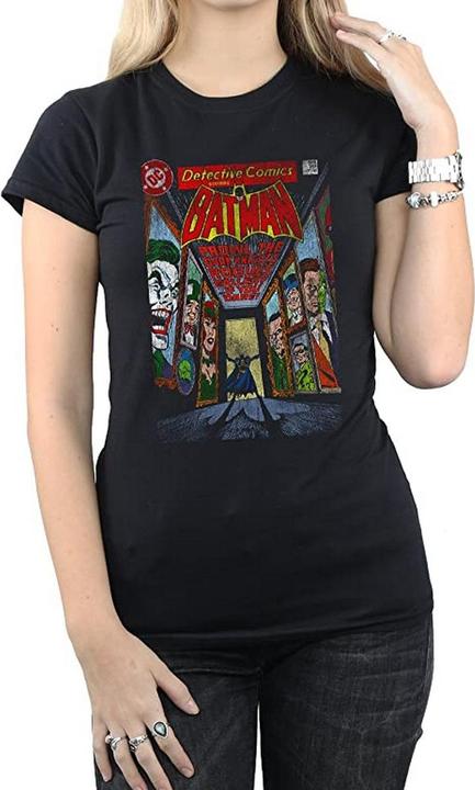 Actual product image Batman Womens/Ladies Rogues Gallery Cotton Boyfriend T-Shirt (M)