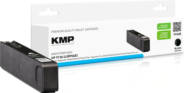 Produktbild KMP Tinte ersetzt HP913A (L0R95AE) (BK)
