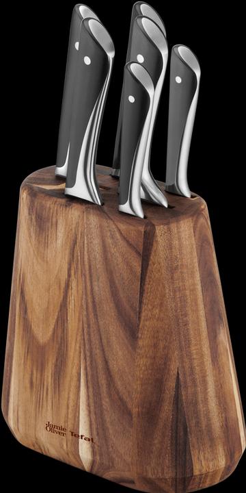 Tefal Ensemble de blocs de couteaux Jamie Oliver