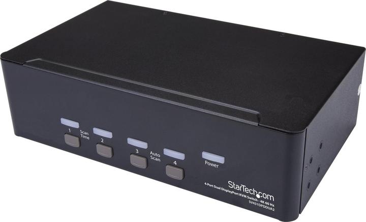 StarTech SWITCH KVM 4PT DUAL DP 4K60