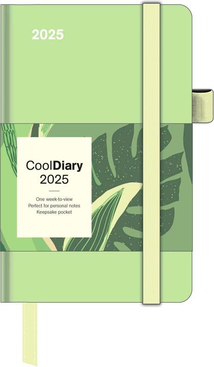 Image du produit Neumann N NEUMANNVERLAGE - Matcha 2025 Cool Diary, 9x14cm, agenda semainier avec bandeau et ruban de lecture (9 x 14 cm, Allemand)
