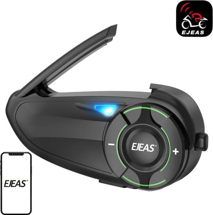Actual product image Ejeas Motorbike Intercom Q8