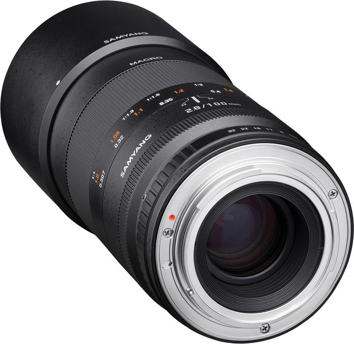 Actual product image Samyang 100mm f/2.8 ED UMC, Sony E (Sony E, full size, APS-C / DX)