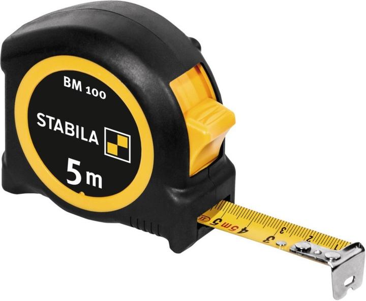 Stabila 5m pocket tape measure BM 100 (M)