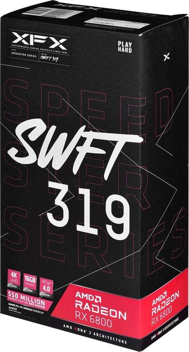 Image du produit XFX RX 6800 SWFT319 Core (16 Go)