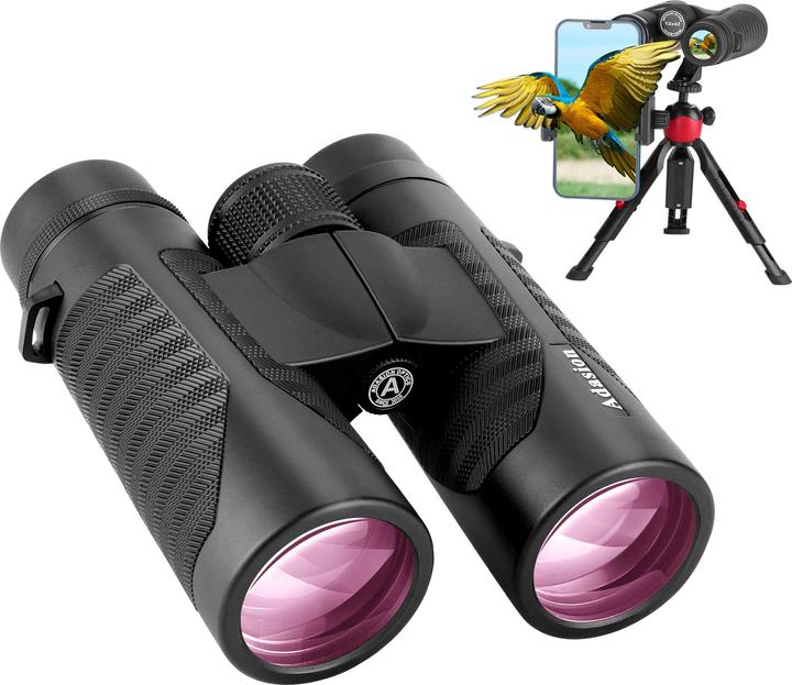 Image du produit Adasion Jumelles avec adaptateur pour téléphone portable & trépied