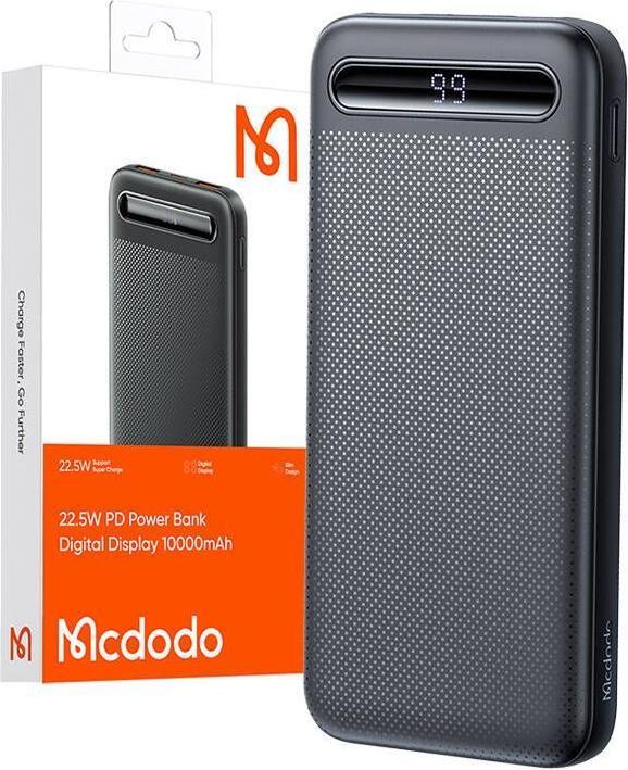 Actual product image Mcdodo Powerbank MC-4422 10000mAh (10000 mAh, 37 Wh)