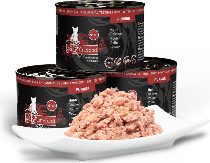 Actual product image Catz Finefood Purrrr No.103 Chicken (Adult, 6 pcs., 220 g)