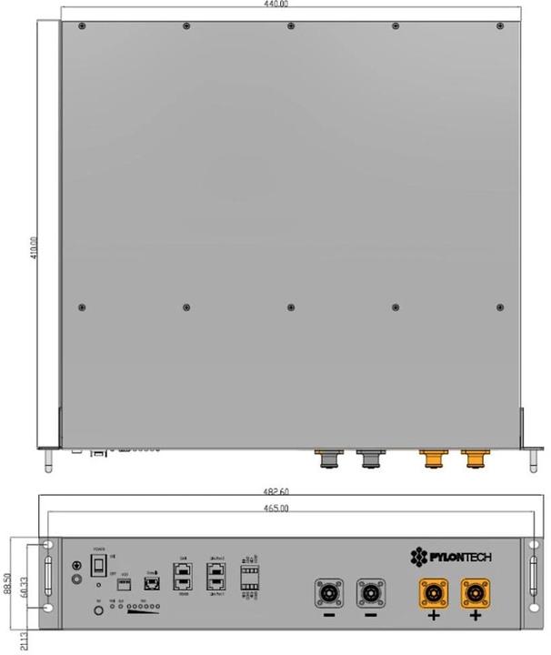 Image du produit Pylontech US2000C (48 V, 50 Ah)