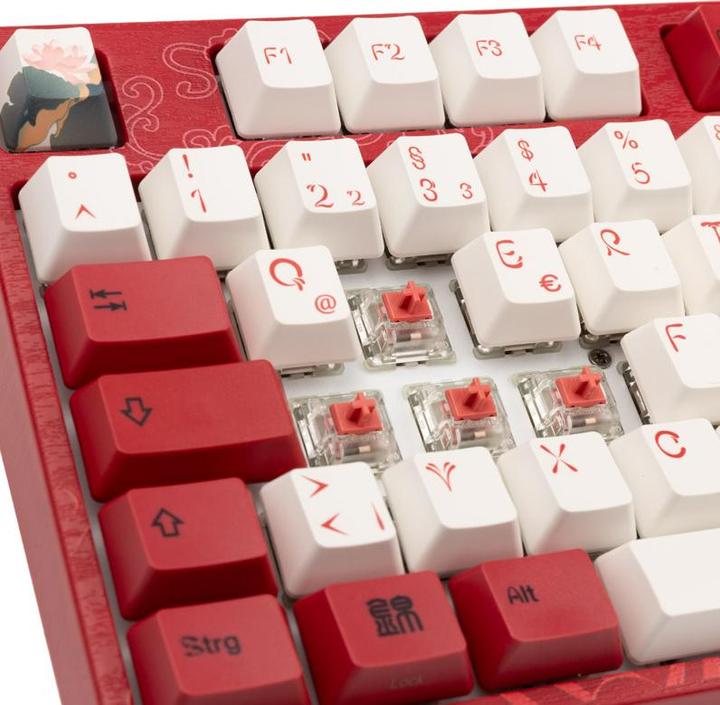 Image du produit Varmilo VEA109 Clavier de jeu Koi, MX-Silent-Red, LED blanche (DE, Filaire)