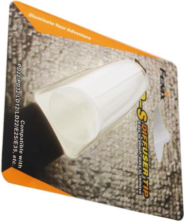 Produktbild Fenix Universal Diffuser weiss P1D, P2D, P3D, PD10, PD20, PD30, PD31, PD22, PD32, PD35, UC35