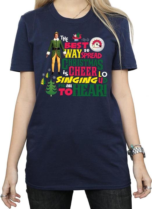 Image du produit Elf - T-shirt CHRISTMAS CHEER - Femme (3XL)
