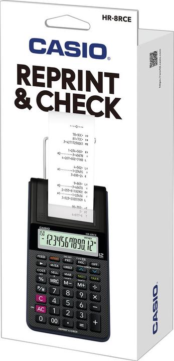 Immagine prodotto Casio Hr-8rce (Batterie, Corrente elettrica)