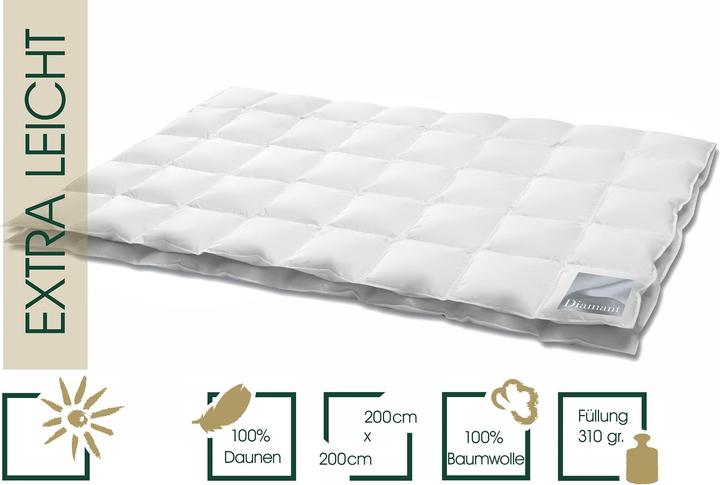 Actual product image Hanskruchen Diamant (310 g, 200 x 200 cm)