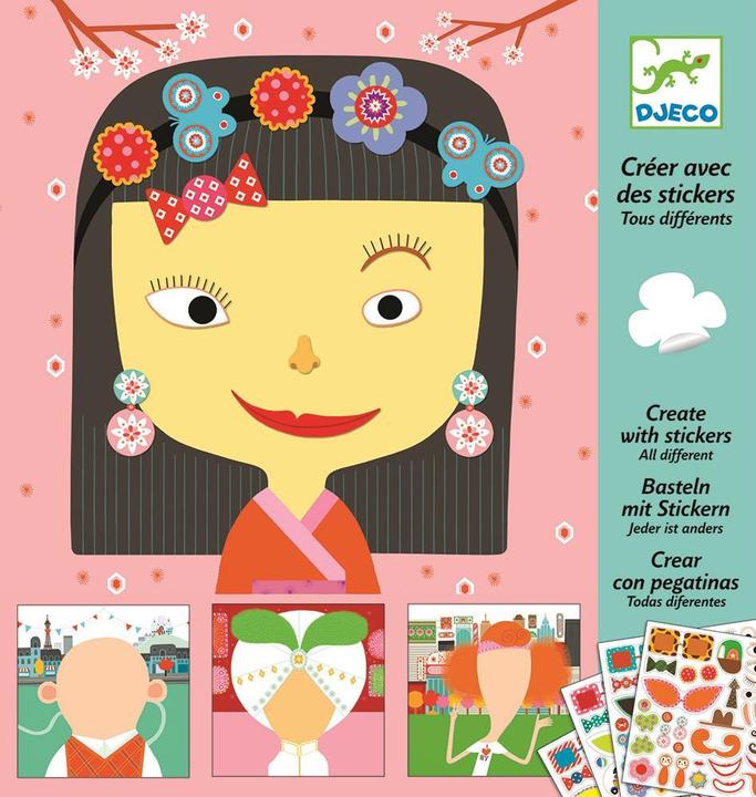 Produktbild Djeco All different 22 x 23 cm