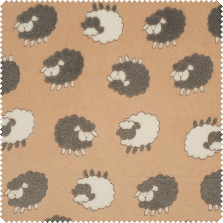 Image du produit VBS Tissu polaire "Moutons", largeur 150 cm, vendu au mètre