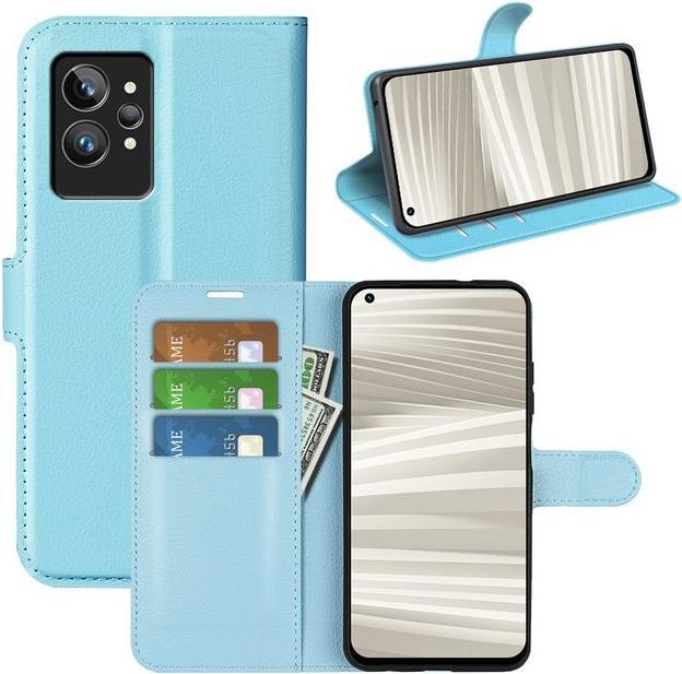 Immagine prodotto MU Classic Serie di copertine per libri in pelle Litchi (Realme GT2 Pro)