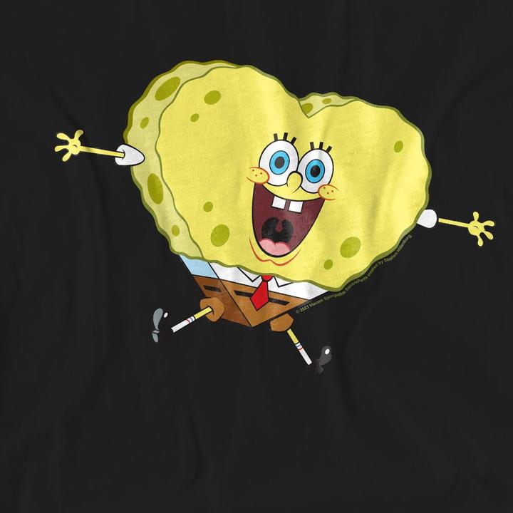 Produktbild Spongebob Squarepants HeartShaped TShirt Valentinstag (M)