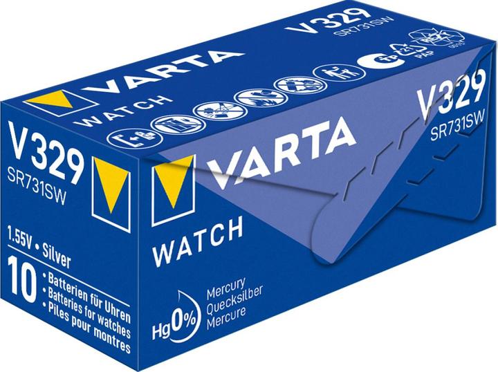 Image du produit Varta Watch V329 (1 pcs, V329, 37 mAh)