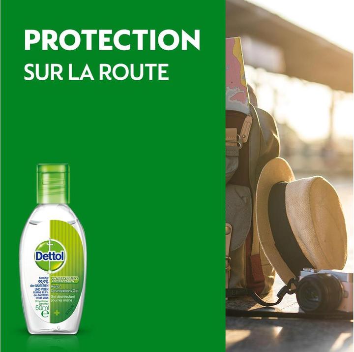 Actual product image Dettol Hand disinfection gel (50 ml)