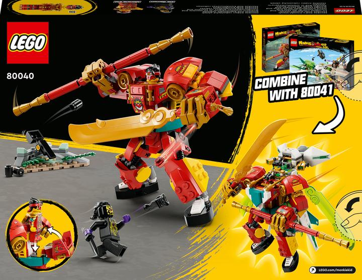 Actual product image LEGO Monkie Kid Combi Mech (80040, LEGO Monkie Kid)
