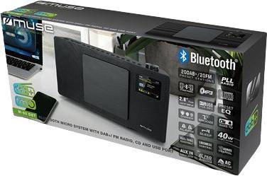 Actual product image Muse M65 DBT (DAB+, FM, Bluetooth)