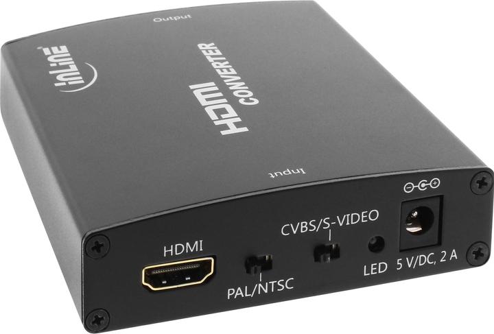 Immagine prodotto InLine HDMI zu Composite und S-Video (Digitale -> Analogico)
