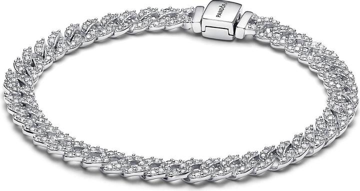 Image du produit Pandora Bracelet à maillons pavé Timeless (16 cm, Argent 925)